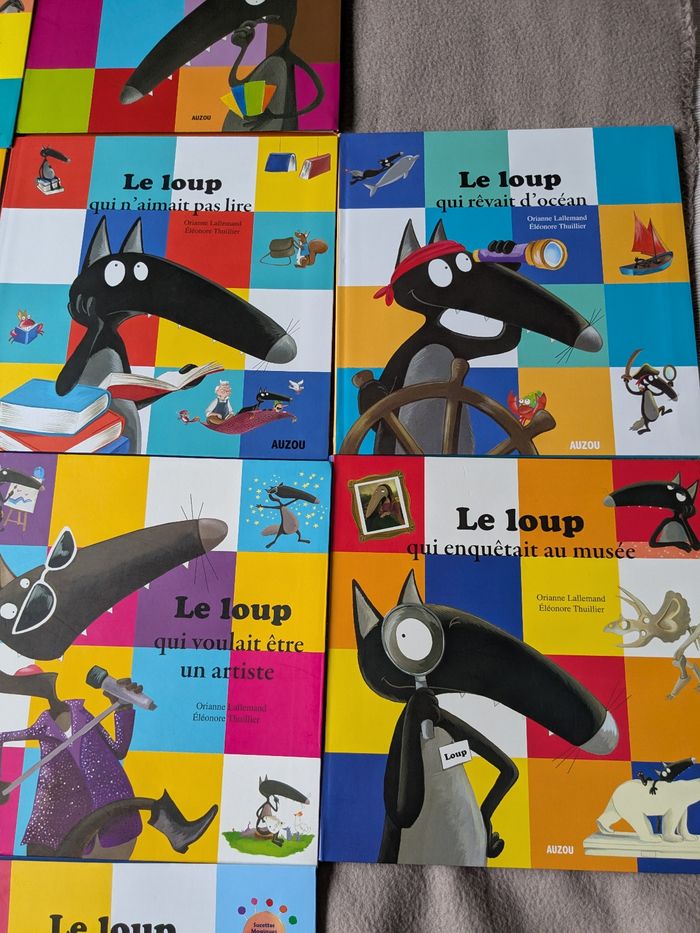 Lot de 14 livres Le Loup Auzou - photo numéro 5
