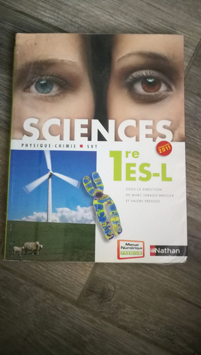 Sciences Physique - Chimie. SVT 1 er ES-L