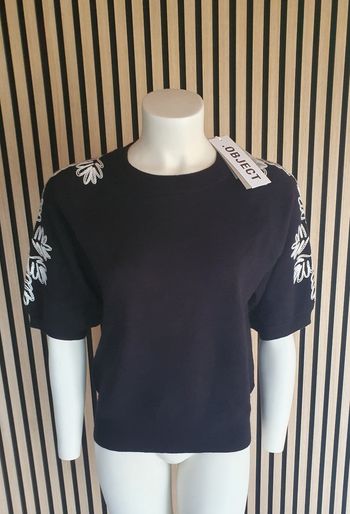 Splendide pull à manches courtes Object 🖤