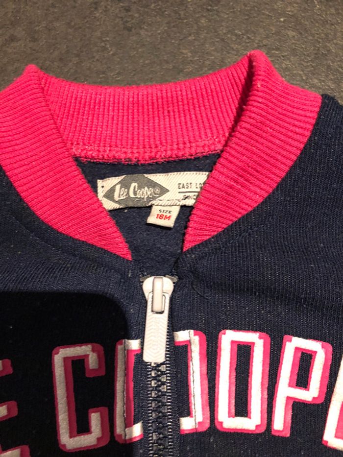 Gilet zippé fille Lee Cooper fille 18 mois - photo numéro 3
