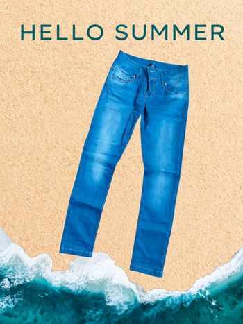 Jean femme 38