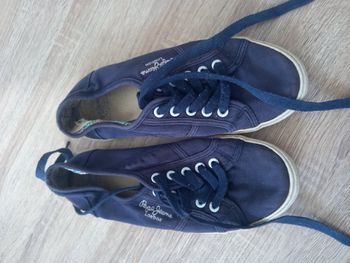 Chaussure femme bleu pepe jeans 38