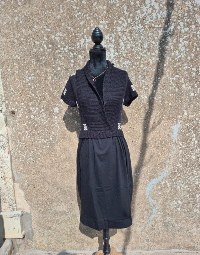 Robe hiver Phildar T.36 - photo numéro 2