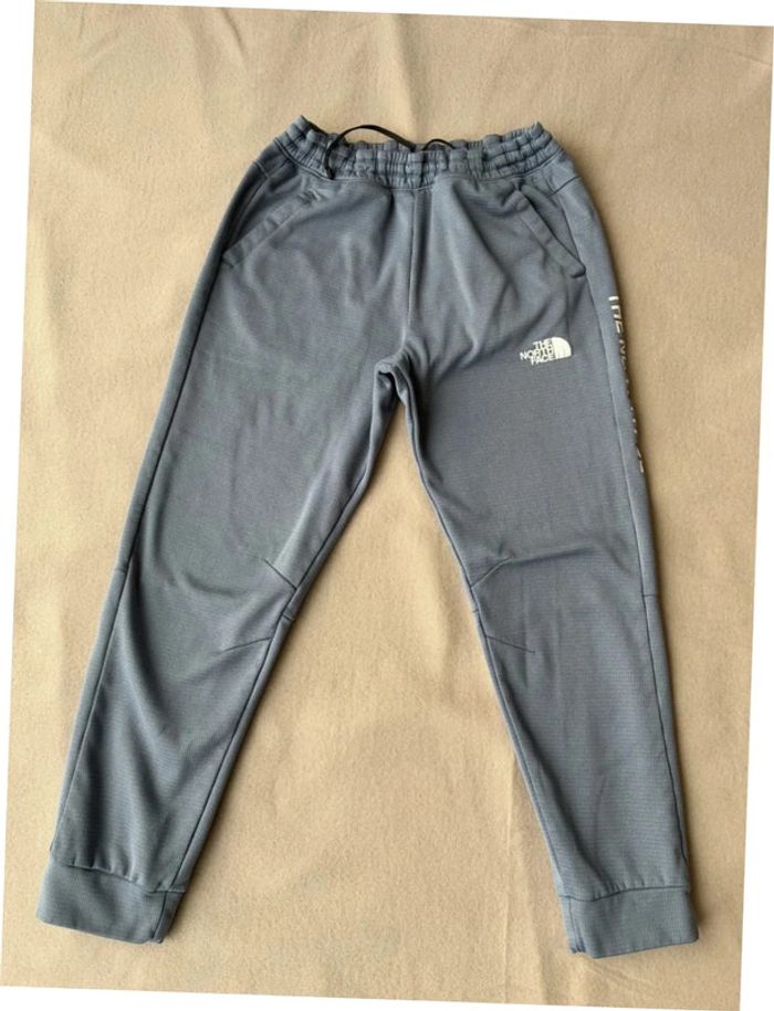 Bas de jogging enfant The North Face bleu/gris taille 14/16 ans - photo numéro 4