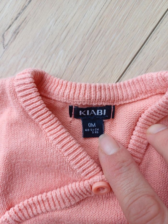 Gilet naissance kiabi - photo numéro 2