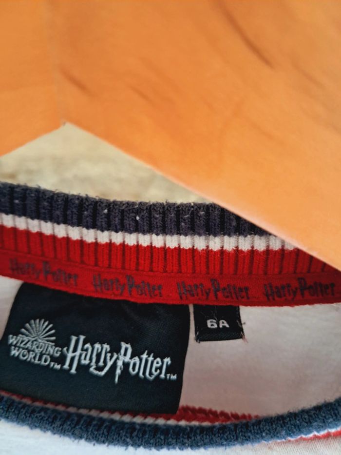 Pull sweat harry potter taille 6 ans très bon état - photo numéro 2