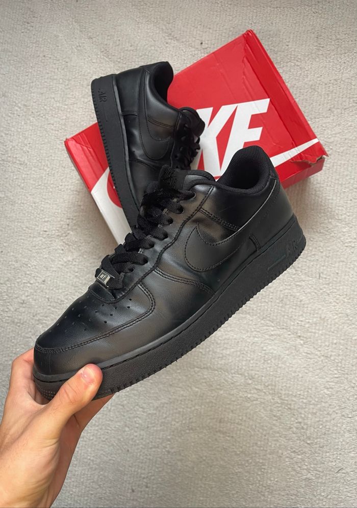 Air force 1 Nike - Taille 46 - Noir - photo numéro 3