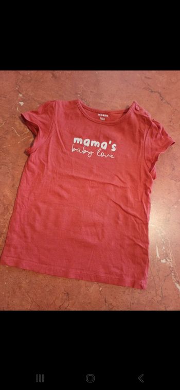 T.shirt bébé taille 18 mois