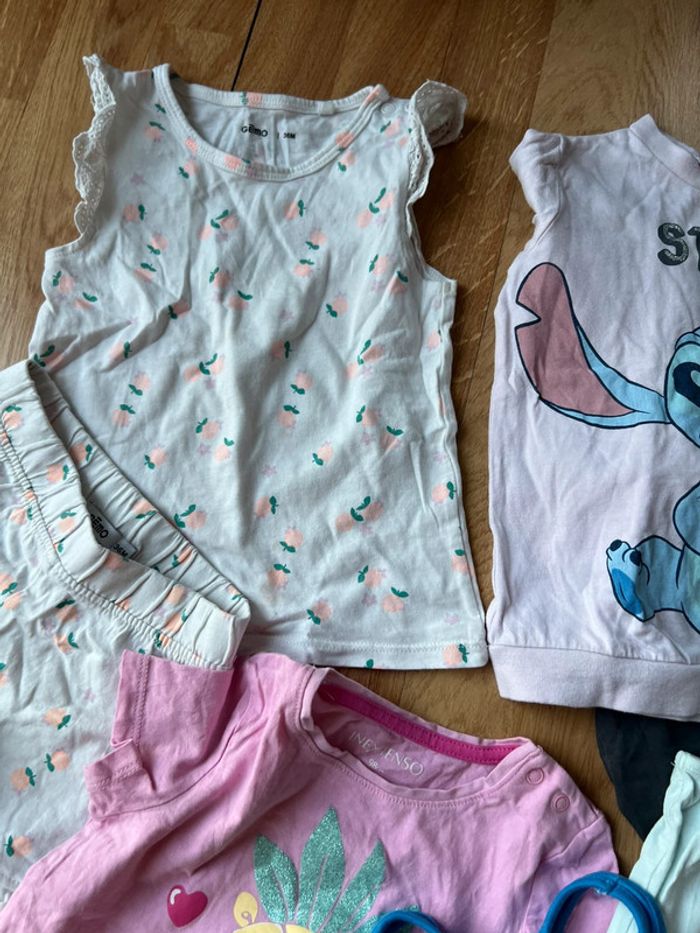Lot de 5 pyjamas fille été taille 3 ans - photo numéro 2