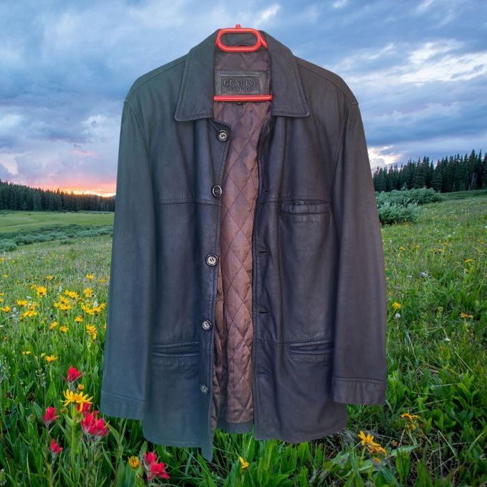 Veste en cuir homme - photo numéro 3