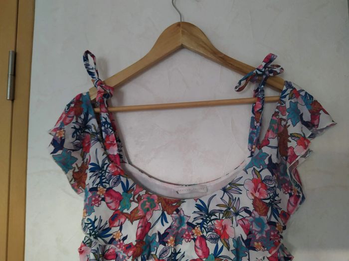 Robe été fleuri avec bretelles Armand Thierry - photo numéro 7