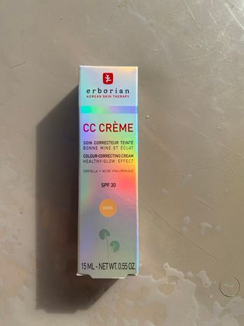 Cc crème doré Erborian neuf 