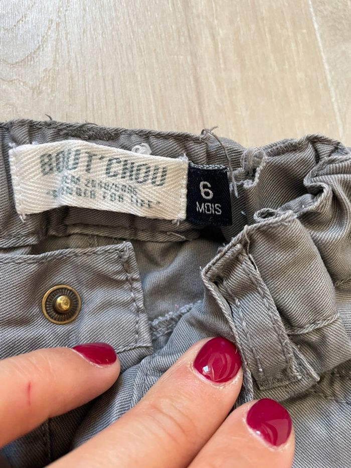 Pantalon 6M gris bout’chou - photo numéro 2