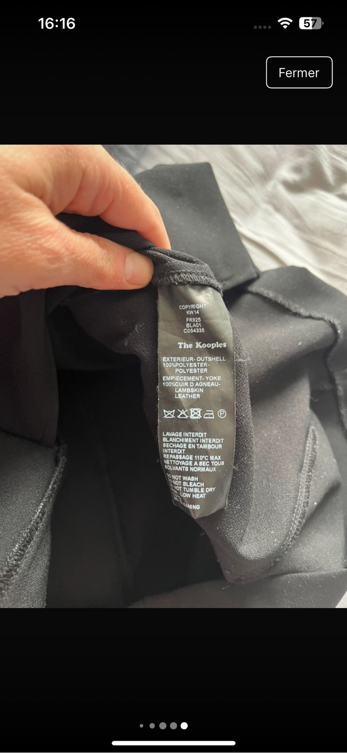 Robe noire The Kooples S - photo numéro 5