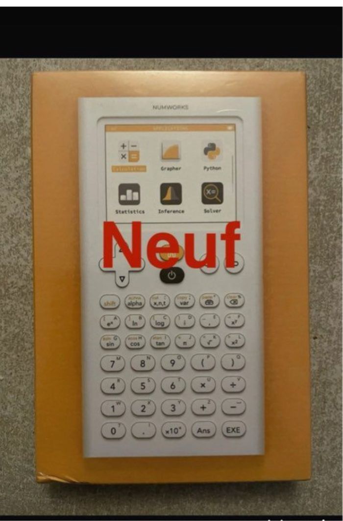 Calculatrice Numworks neuf