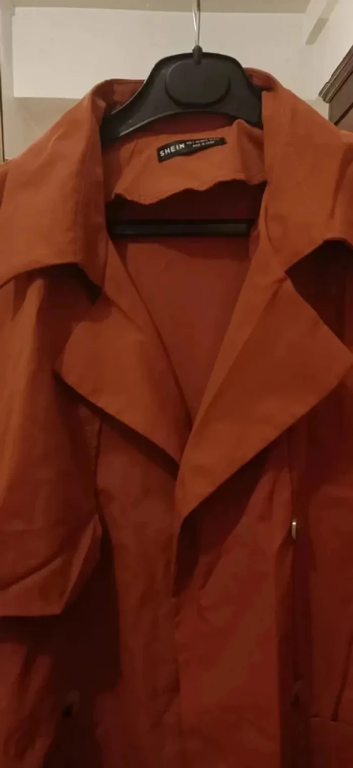 Veste légère orange - photo numéro 2