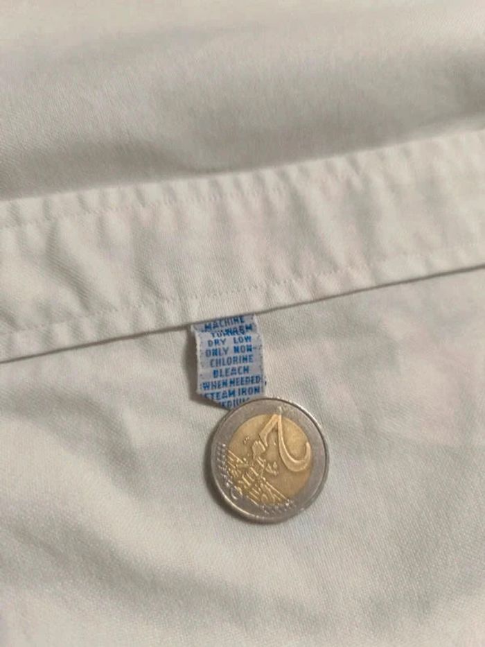 Chemise Manches longues - Ralph Lauren - Logo brodé premium - Blanc - Taille XXL - photo numéro 9
