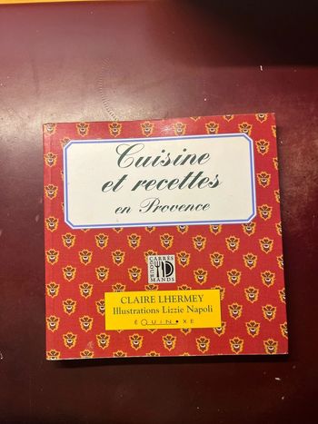 Cuisine et recettes de Provence Claire Lhermey