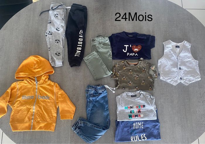 Lot garçon 24 mois