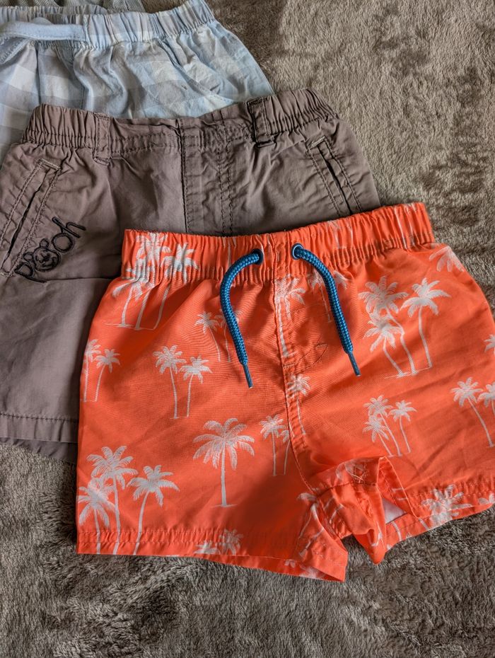 Lots shorts bébé 18 mois - photo numéro 4