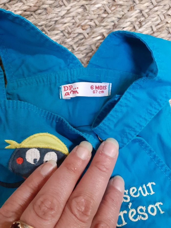 Salopette short 6mois - photo numéro 3