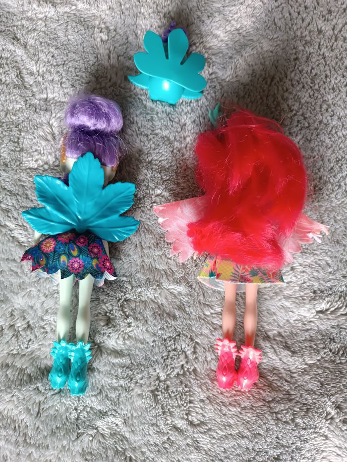 Lot de 2 poupées Enchantimals sirènes + animal - photo numéro 5