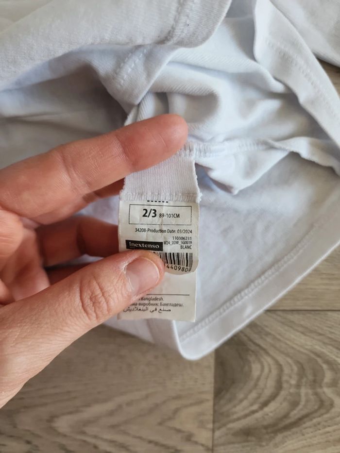 Lot 2 maillots de corps 3 ans - photo numéro 6