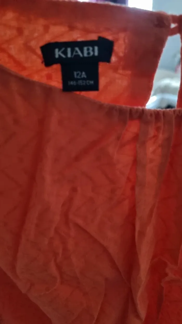 Robe orangée - photo numéro 3