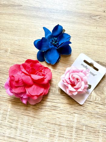 Lot de pinces fleurs
