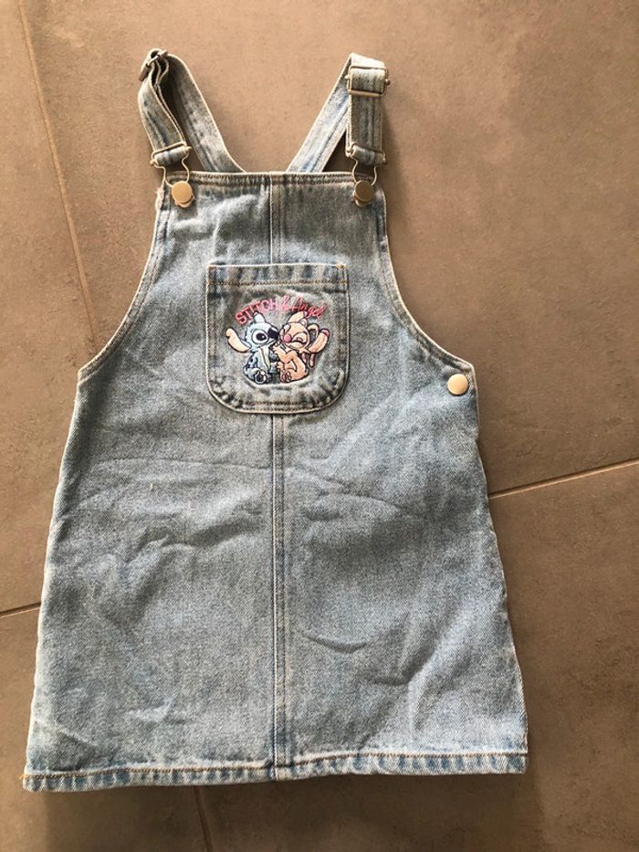 Robe salopette jean