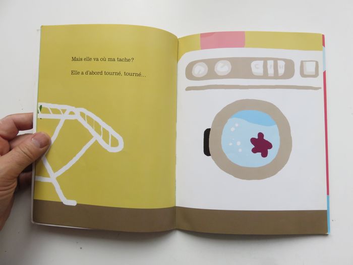 Album 2 à 4 ans : La tache du chat. (Cédric Ramadier & Vincent Bourgeau - L'école des loisirs) - photo numéro 4