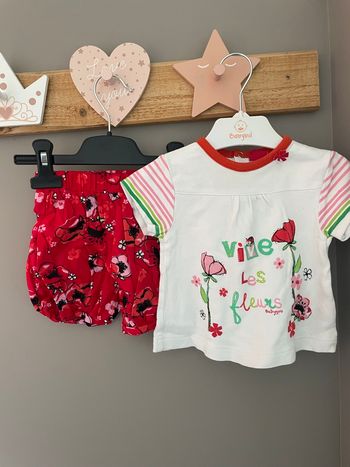 Ensemble été bébé fille 