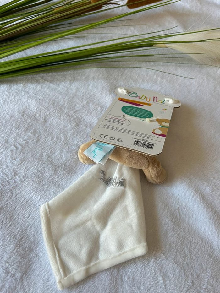 Doudou lapin baby nat - photo numéro 2