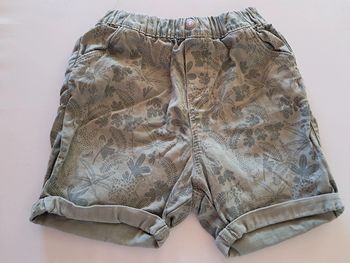 short garcon 18 mois tape à l'oeil