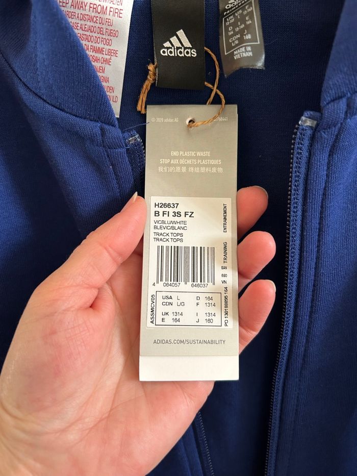 Sweat-shirt Adidas 13-14 ans - photo numéro 3