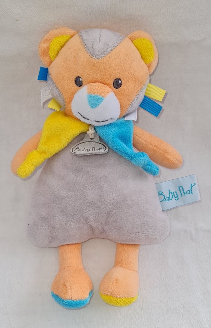 Doudou peluche Lion Les copains - Baby Nat