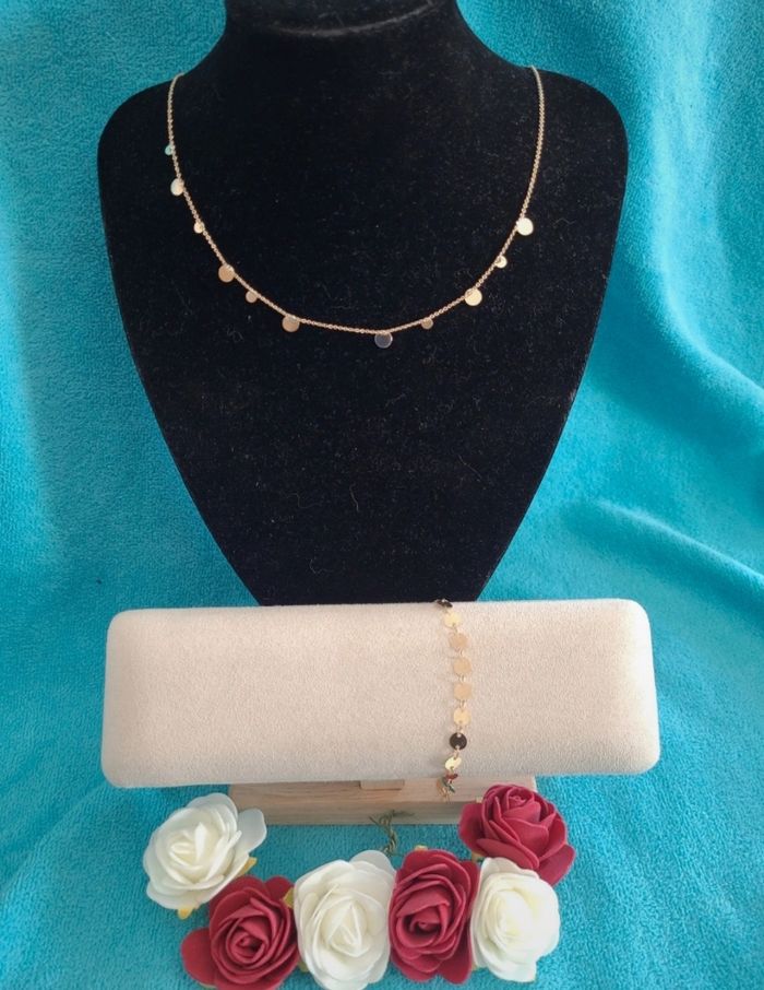 Colier et bracelet femme