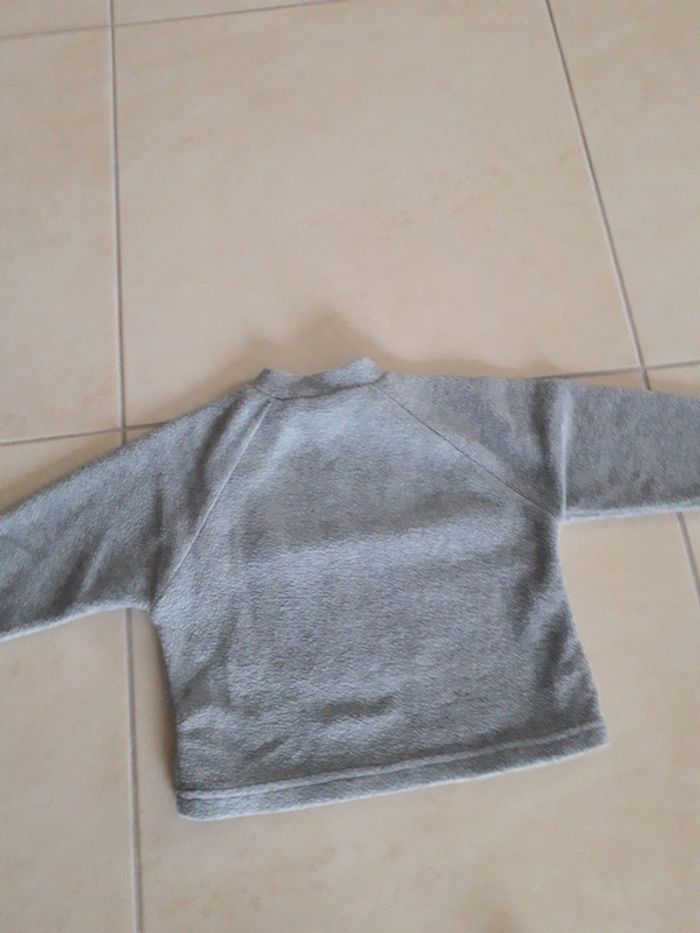 Ens. pantalon + pull polaire - 12 mois - photo numéro 4