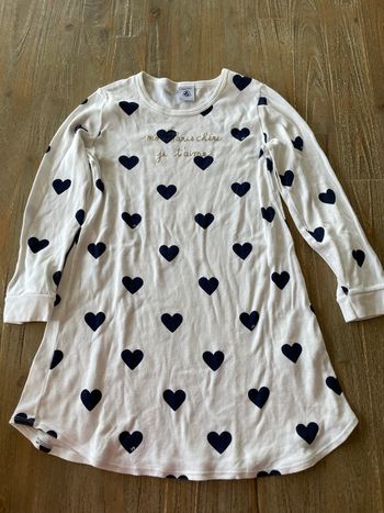 Chemise de nuit petit bateau