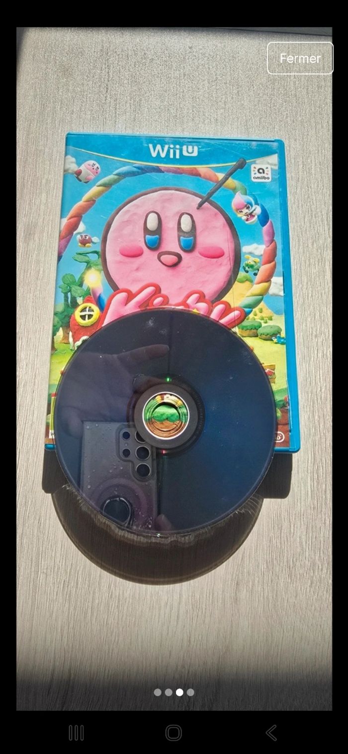Jeu Wii U Kirby et le pinceau arc en ciel Parfait etat
#kirby
#kirbynintendo
#wiiu
#wiiugames
#kirbylepinceauarcenciel
#kirbywiiu
#nitendo - photo numéro 3