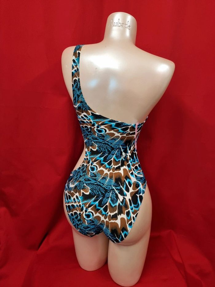 Antigel maillot de bain une pièce asymétrique * taille 38 * - photo numéro 5