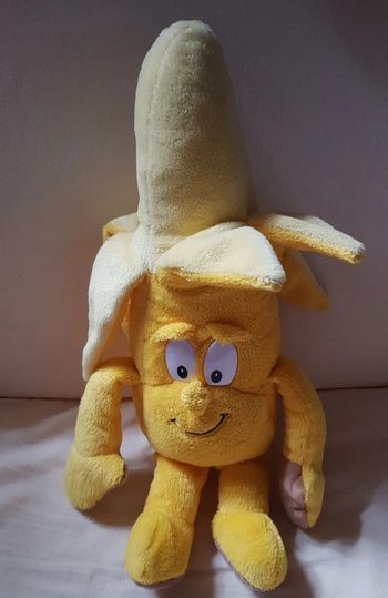 Peluche banane neuve