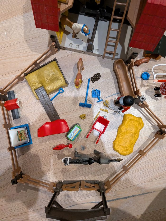 Set de jeu playmobil écurie - photo numéro 2