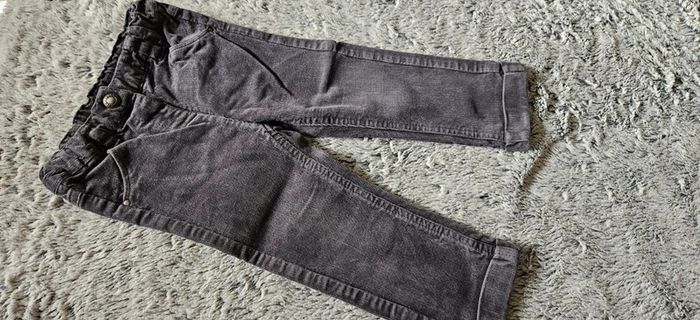 pantalon velours kiabi