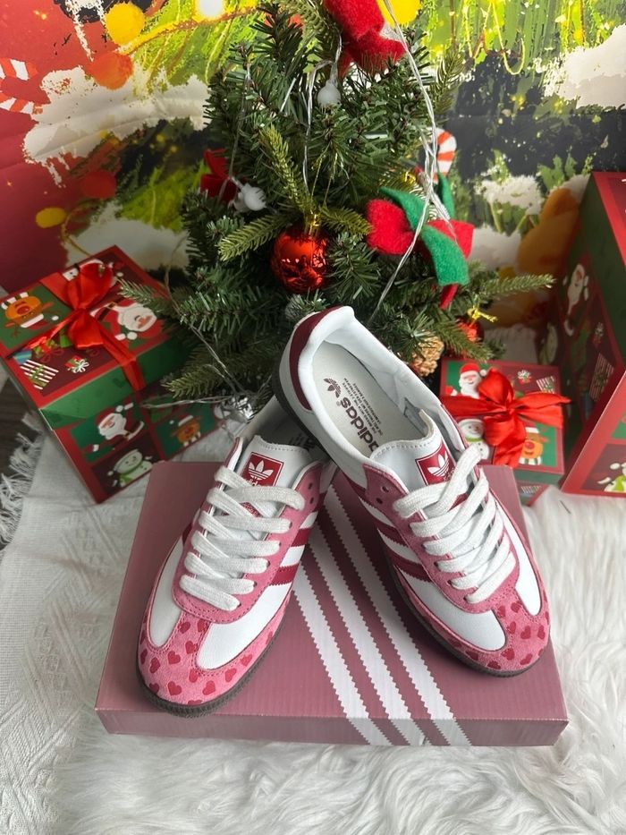 Adidas Samba X Comme Des Garçons Rose Taille 38 - photo numéro 6