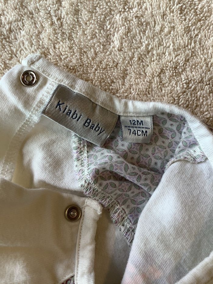 T-shirt MC marque Kiabi taille 12 mois - photo numéro 3