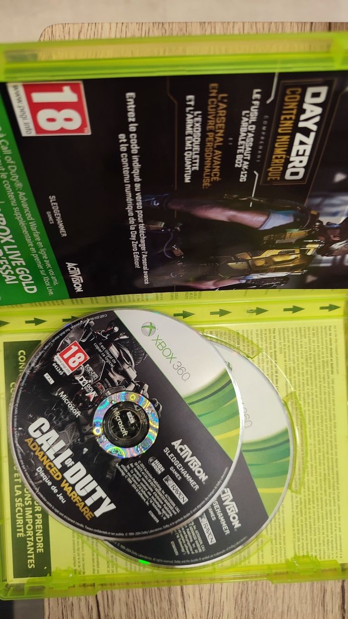 Call of duty advanced Warfare Xbox360 - photo numéro 2