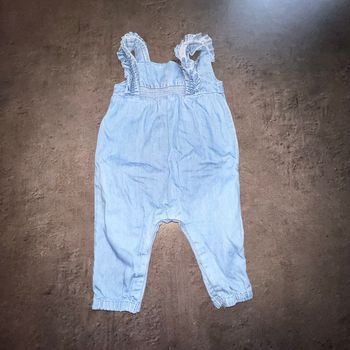 Salopette imitation jean
