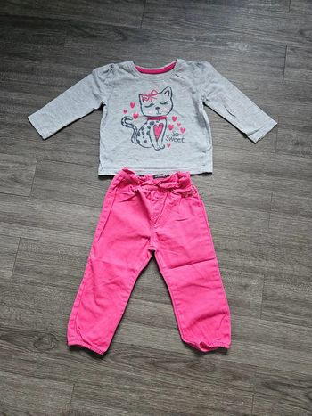 Ensemble fille taille 18 mois