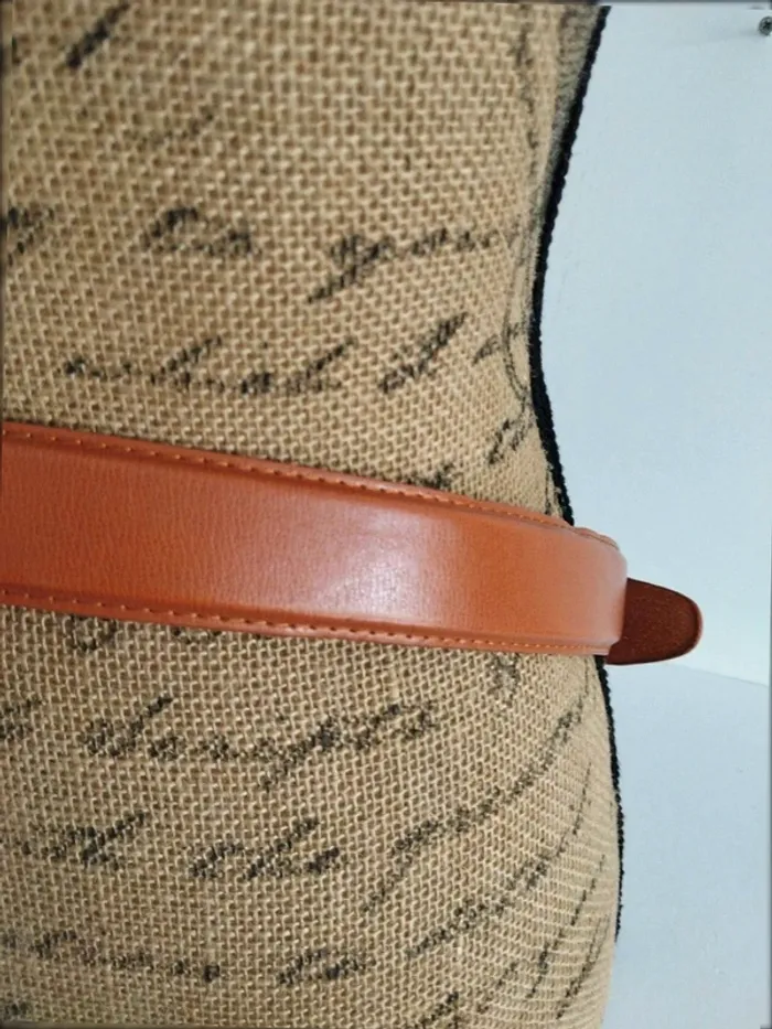 Ceinture camel 105 cm mixte - photo numéro 7